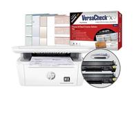 VersaCheck HP Laserjet M140 MXE MICR Impresora de cheques todo en uno X9 Platinum paquete de software de impresión de cheques de 5 usuarios