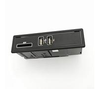 VersaGenius Adaptador de interfaz USB para Mercedes W205 W213 GLC X253 C205 - para cable ami a USB A2058200226 - Transmisión y carga de música - Cable negro de 30 cm