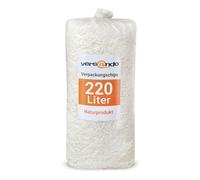 versando 220 litros Chips de embalaje Material de relleno Chips de acolchado - 100% naturalmente degradables hechas de almidón de maíz