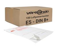 Versando LUPOWE100 - Sobres acolchados, Blanco, 240 x 275 mm exterior, E5, 100 Piezas