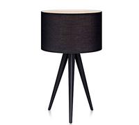 Versanora Lámpara LED de mesa trípode estándar color negro VN-L00009-EU
