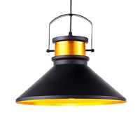 Versanora Modisteria lámpara de techo lustre lámpara colgante negro rosa dorada