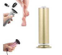 Versaselect Electric Foot Callus Remover, Versaselect Callus Remover, Electric Callus Remover for Feet Women, Foot Callus Remover Tool Electric, 360 Rotation Electric Foot Callus Remover(Gold,EU)