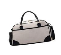 Versátil bolsa de transporte con compartimento separado para calzado, ligero, almacenamiento organizado para fitness, viajes, elegante bolsa cruzada resistente al agua para gimnasio, Black