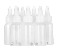 Versátil Botella de Pintura Vacía de 30 Ml con Escala para una Mezcla Precisa - Recipiente de Pintura de Material PP Resistente para Pigmentos y Condimentos - Pigmento Resistente