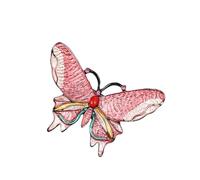 Versátil broche de mariposa con diamantes de imitación multifunción para mujer, decoración de moda y regalos, pin de mariposa, talla única, como se describe