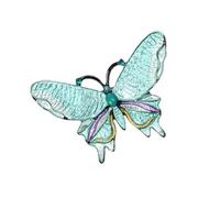Versátil broche de mariposa con diamantes de imitación multifunción para mujer, decoración de moda y regalos, pin de mariposa, talla única, como se describe