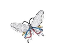 Versátil broche de mariposa con diamantes de imitación multifunción para mujer, decoración de moda y regalos, pin de mariposa, talla única, como se describe