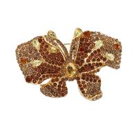 Versátil broche de mariposa que mejora vestidos, abrigos y camisas, adición elegante a cualquier atuendo, pin de solapa único y lujoso, talla única, como se describe