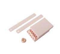 Versátil juego de herramientas de formación de esferas de arcilla, herramienta de manualidades resistente y ligera para proyectos de arcilla sobre la marcha molde de bolas de manualidades