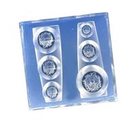 Versátil juego de moldes de silicona en relieve para uñas hechas a mano, decoración de fundas de teléfono y manualidades, joyería de resina, molde de silicona para arte de uñas