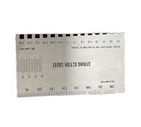 Versátil medidor de acción de guitarra para medir la distancia de cuerda con precisión en varias guitarras, mejora el medidor de reproducción, medidor de altura de cuerda, medidor de altura de cuerda