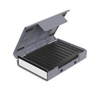 Versátil soporte para discos duros que se adapta a organizadores sólidos de disco sólido de 2.5 pulgadas/3.5 pulgadas con soporte para un almacenamiento seguro