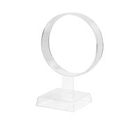 Versátil torre de exhibición de accesorios para el cabello para tiendas y soporte de exhibición a prueba de polvo