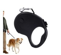 Versátil y resistente cinta para mascotas extensible - 15 x 4 x 9 cm resistente al aire libre, cuerda para perros extensible con un resorte de acero inoxidable - para camping patio trasero y patio