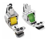 Versatile Adjustable Rolled Hemmer Presser Foot - 2025 New Sewing Machine Hemmer Foot，Adjustable Rolled Hem Presser Footfor Precise Hemming on Lightweight & Medium Fabrics (Mixed 2pcs)