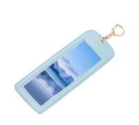 Versatile Everyday Companion: The keychain picture holder combines porta