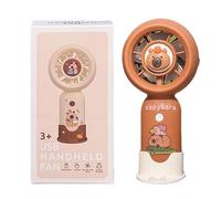 Versatile Handheld Fan, Silent Mini Fan ¦ Portable Fans with Rechargeable Battery, Hand Fans for Travel, Summer Accessory Cooling Device, Personal Blower for Outdoor Picnic School1646