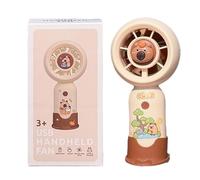 Versatile Handheld Fan, Silent Mini Fan ¦ Portable Fans with Rechargeable Battery, Hand Fans for Travel, Summer Accessory Cooling Device, Personal Blower for Outdoor Picnic School1646