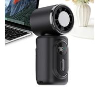 Versatile Power Vent, Compact Clip on Blower, Purpose Stand with High Airflow, Flexible Tilting Head, Heavy Duty Mounting Base with Modern Style, Outdoor Kit for Camping and Activities