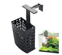 Versatile Tank Planter, Height Adjustable Plant Cups, Secure Mount with Suction and Hook, Aquarium Gardening Accessory Set, Aquatic Decor with Modern Style, Home Terrarium for Fish