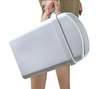 Versatile Waste Bin - Recycling Waste Bins Kitchen ¦ 34x25x17cm Small Bin with Fast Access, Abs Trash Wastebasket with Removable Liner, Garbage Trash Can, Kitchen Garbage Can for Offices, Bedroom