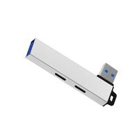 Versátiles concentradores de expansión USB 3.0 a tipo C y USB 3.0 para una conexión sin esfuerzo, compatible con varios sistemas operativos, estaciones de acoplamiento USB C