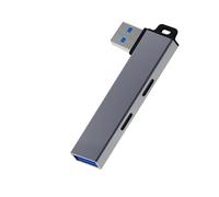 Versátiles concentradores de expansión USB 3.0 a tipo C y USB 3.0 para una conexión sin esfuerzo, compatible con varios sistemas operativos, estaciones de acoplamiento USB C