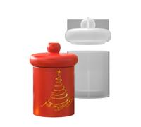 Versátiles soportes de silicona para tarros, soportes para joyas de resina y recipientes decorativos, molde de silicona