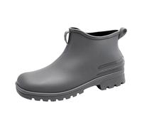 Versátiles zapatos de lluvia para mujer Cómodos zapatos de goma impermeables con suela antideslizante, ideales para exteriores de cocina para cualquier clima para suelos húmedos entornos resbaladizos