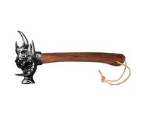 Versatilitys - Martillo de herramientas de construcción de acero y mango de madera dura para tareas automotrices al aire libre y doméstico, martillo salvaje