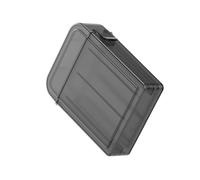 Versatilitys - Soporte para disco duro con capacidad para organizadores de discos duros de 2.5 pulgadas con diseño a presión para un almacenamiento seguro