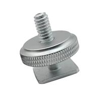 Versatilitys - Zapata de metal para montaje de tornillo de 1/4 pulgadas para cámaras réflex digitales, durabilidad y sostenible, tornillo de placa de trípode de una sola capa