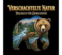 Verschachtelte Natur Malbuch für Erwachsene: Beruhigende Tiermotive mit eingebetteten Landschaften für Entspannung und achtsame Kreativität