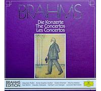Verschiedene Interpreten: Maurizio Pollini / Karl Böhm / Claudio Abbado / Anne-Sophie Mutter / Herbert von Karajan / Gidon Kremer / Mischa Maisky / Leonard Bernstein - Brahms Edition: Die Konzerte [Vinyl Schallplatte] [4 LP Box-Set]