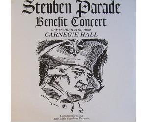 Verschiedene Interpreten: Prof. Walter Fischhoff / Maestro Thomas Martin / Gurcell Henry / Dominic Cossa / Cornelius Sullivan / Dieter Grossmann u.a. - 25th Steuben Parade Benefit Concert (September 24th, 1982, Carnegie Hall) [Vinyl Schallplatte] [Doppel-LP]