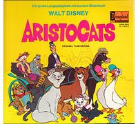 verschiedene Künstler - Disney, Walt / Aristocats / Original Filmfassung / Bildhülle mit illustrierter Original Firmen-Werbe-Innenhülle und 8 seitiger Original Einheftung / Disneyland Record # STMA 9619 / Deutsche Pressung / 12 Zoll Vinyl Langspiel-Schallplatte / Die große Langspielschallplatte mit buntem Bilderbuch /