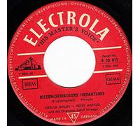 verschiedene Künstler - Maury, Ursula / Manuel, Peter / Riesengebirglers Heimatlied / S ist Feieromd / Bildhülle / Electrola E 20 011 / 20011 / Deutsche Pressung / 7 Zoll Vinyl Single-Schallplatte SP / Orchester Adolf Wreege /