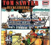 verschiedene Künstler - Twain, Mark / Tom Sawyer und Huckleberry Finn / Abenteuer und Erlebnisse zweier Jungen am Missisippi / 1. Folge / Bildhülle / EUROPA jugendserie # E 220 / Deutsche Pressung / 12 Zoll Vinyl Langspiel-Schallplatte /