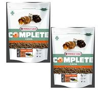 Versele-Laga Complete Cavia All-in-One- Nutrition | Paquete Doble | 2 x 500 g | Pellets para cobayas | Contiene heno Timothy | Enriquecido con Bayas de saúco y Hierbas aromáticas