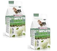 Versele-Laga Complete Crock Herbs | Hierbas | Paquete doble | 2 x 50 g | Snack para conejos y varios roedores | Delicia equilibrada y crujiente con relleno de hierbas suave
