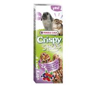 Versele Laga Crispy Sticks Conejos-Chinchillas Frutos del Bosque 110gx8