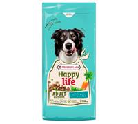 Versele-Laga Happy Life Optimal coat para perros adultos - Salmón - Cantidad: 12,5 + 2,5 kg GRÁTIS