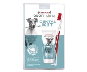 VERSELE-LAGA - Kit de higiene dental Plaque Free de Oropharma - set de pasta de dientes + cepillo