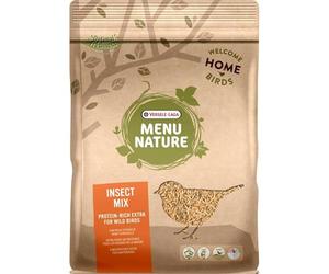Versele-Laga Menu Nature Mezcla de Insectos | 250 g | para Aves en reproducción y jóvenes | Alimento complementario para apoyar la Puesta de Huevos y el Desarrollo | con Gusanos de harina y gambas