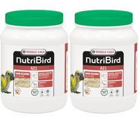 VERSELE-LAGA - NutriBird A21 - Alimento para crías de pájaros criadas a Mano - Amazonas, cacatúas, cotorras - Rico en proteínas - 800g (Paquete de 2)