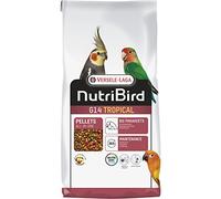 VERSELE-LAGA - NutriBird G14 Tropical - Granulado extrusionado - Alimento de Mantenimiento para periquitos Grandes - Multicolor - 10kg