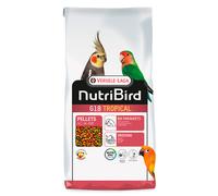 NutriBird G18 Tropical - Alimento de cría para grandes periquitos - Versele-Laga - Cantidad: 10 kg