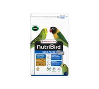 Versele-Laga NutriBird Gold Patee | 1 kg | Alimento de Huevo para periquitos y pequeños Loros | Humedecido con Miel 100% Natural | Contiene lisina y metionina Esenciales