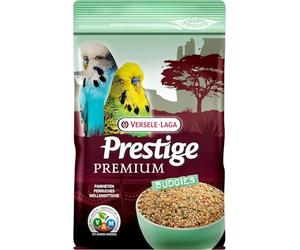 Versele-Laga Prestige Premium Budgies | 800 g | Mezcla de Semillas enriquecida con gránulos extruidos VAM - Periquitos | Puede Utilizarse como alimento básico